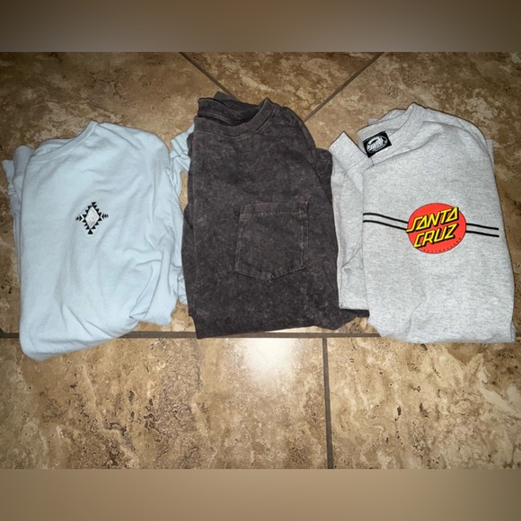 Long sleeve T-shirt bundle men’s - Picture 2 of 5